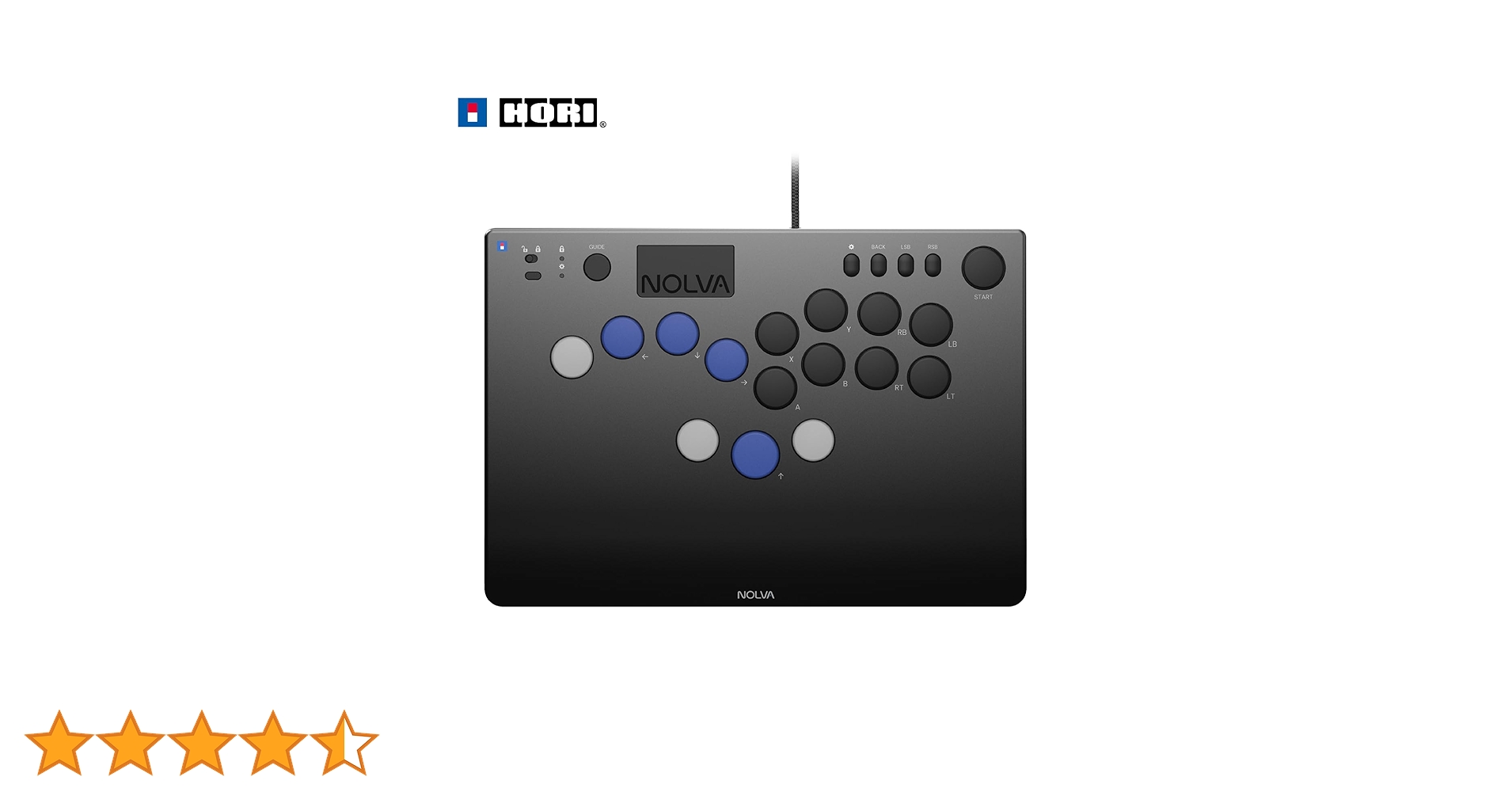 HORI ホリ NOLVA for Windows PC HORI ホリ NOLVA Mechanical All-Button Arcade Controller for